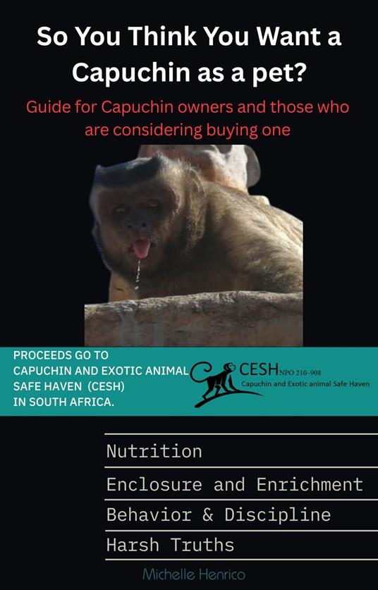 So you think you want a Capchin as a pet