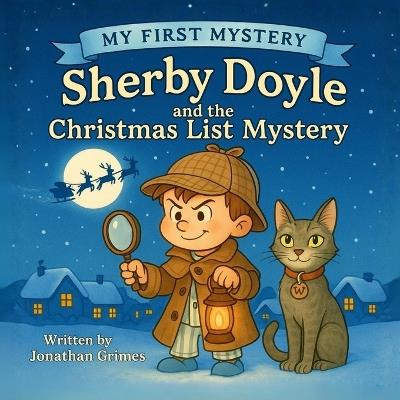 Sherby Doyle and the Christmas List Mystery: A My First Mystery Christmas Adventure - Jonathan Grimes - cover
