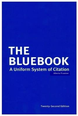 The BlueBook - Alberta Trantow - cover