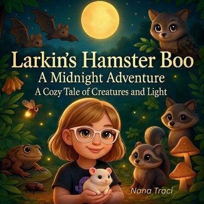 Larkin's Hamster Boo: A Midnight Adventure - A Cozy Tale of Creatures and Light: A Heartwarming Children's Bedtime Book About Friendship, Night Creatures, and Courage - Nana Traci - cover