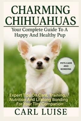 Charming Chihuahuas: Your Complete Guide To A Happy And Healthy Pup: Expert Tips On Care, Training, Nutrition And Lifelong Bonding For Your Tiny Companion - Carl Luise - cover