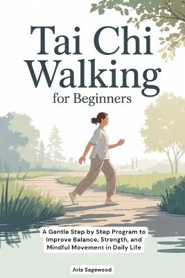 Tai Chi Walking for Beginners: A Gentle Step by Step Program to Improve Balance, Strength, and Mindful Movement in Daily Life - Aria Sagewood - cover