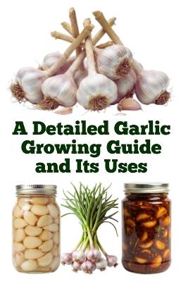 A Detailed Garlic Growing Guide and Its Uses - Zulfiqar Khan - cover