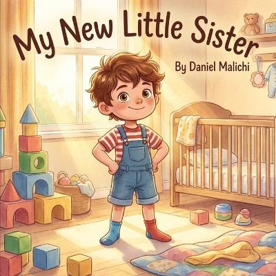 My New Little Sister: A Heartwarming Children's Book About Becoming a Big Brother, Sibling Jealousy, and Welcoming a New Baby - Daniel Malichi - cover