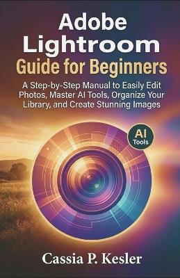Adobe Lightroom Guide for Beginners: A Step-by-Step Manual to Easily Edit Photos, Master AI Tools, Organize Your Library, and Create Stunning Images - Cassia P Kesler - cover