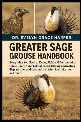 Greater Sage Grouse Handbook: Everything You Need to Know, Field and Conservation Guide - range and habitat needs, lekking and mating displays, diet and seasonal behavior, identification, and more - Evelyn Grace Harper - cover