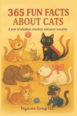365 Fun Facts about Cats: A year of wonder, whiskers, and purr-sonality - Pegacorn Group LLC - cover