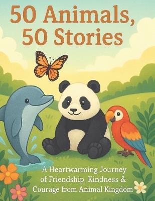 50 Animals, 50 Stories: A Heartwarming Journey of Friendship, Kindness & Courage from the Animal Kingdom - Bibi Khan - cover