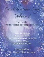 Five Christmas Songs for Viola - volume 3
