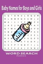 Baby Names for Boys and Girls: Fun and Easy to Read Print Fun and Relaxation
