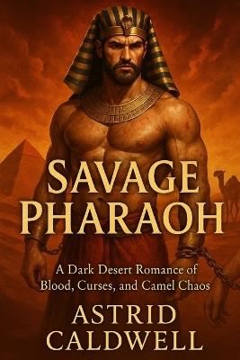 Savage Pharaoh: A Dark Desert Romance of Blood, Curses, and Camel Chaos - Astrid Caldwell - cover