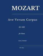Mozart: Ave Verum Corpus K. 618: as played by Víkingur Ólafsson for Piano