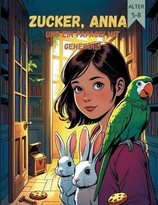 Zucker, Anna und ein Papagei mit Geheimnis, (Comics für Kinder) - Vit Vas - cover