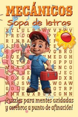 Sopa de letras para mecánicos: Porque incluso los mecánicos necesitan un descanso mental - Vdk Vodmark - cover