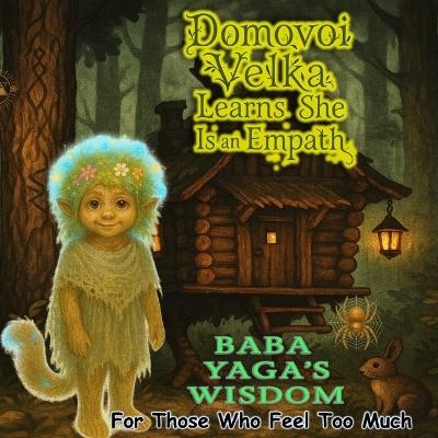 Domovoi Velka Learns She is an Empath: For Those Who Feel Too Much - Cyber Leshy,Baba Yaga - cover