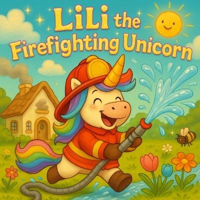 Lili the Firefighting Unicorn: A Funny and Inspirational Picture Book for Kids Ages 4-8 - Kate Leo - cover