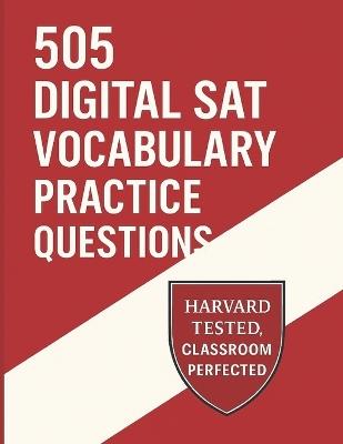 505 Digital SAT Vocabulary Practice Questions - Simpson Prep,Paul G Simpson - cover