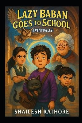 Lazy Baban Goes to School (Eventually) - Shailesh Rathore - cover