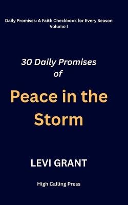 30 Daily Promises of Peace in the Storm - Levi Grant - cover