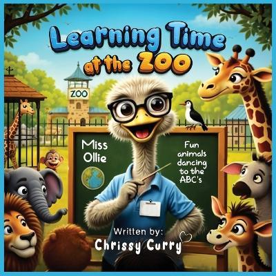 Learning Time at the Zoo - Chrissy Curry - cover