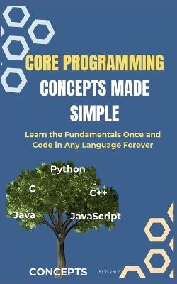 Core Programming Concepts Made Simple: Learn the Fundamentals Once and Code in Any Language Forever - D Vale - cover