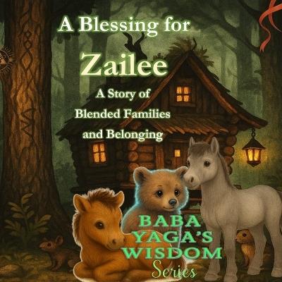 A Blessing for Zailee: A Story of Blended Families, and Belonging - Cyber Leshy,Baba Yaga - cover