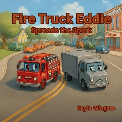 Fire Truck Eddie Spreads the Spark: A Children's Book About Kindness, Friendship, and Managing Big Feelings - Deklan Wingate,Kayden Wingate,Kayla Wingate - cover
