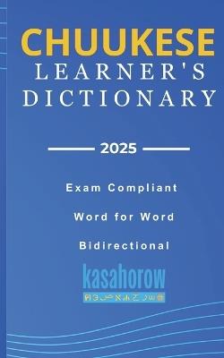 Chuukese Learner's Dictionary - Kasahorow - cover