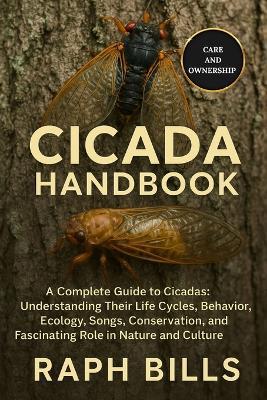 Cicada Handbook: A Complete Guide to Cicadas: Understanding Their Life Cycles, Behavior, Ecology, Songs, Conservation, and Fascinating Role in Nature and Culture. - Raph Bills - cover