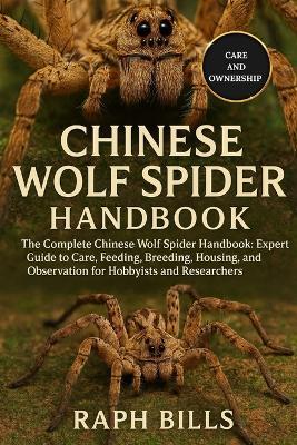 Chinese Wolf Spider Handbook: The Complete Chinese Wolf Spider Handbook: Expert Guide to Care, Feeding, Breeding, Housing, and Observation for Hobbyists and Researchers. - Raph Bills - cover