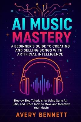 AI Music Mastery: A Beginner's Guide to Creating and Selling Songs with Artificial Intelligence - Avery Bennett - cover