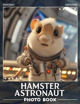 Hamster Astronaut Photo Book: Adorable Images of Hamsters in Space Highlighting Fun Adventures and Inner Creativity - Amin Robles - cover
