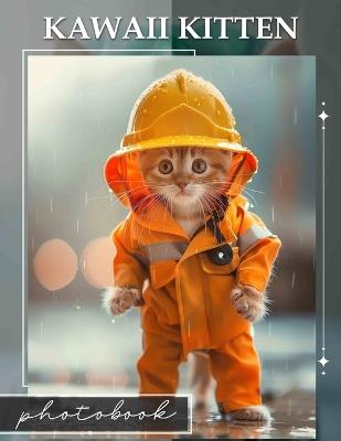 Kawaii Kitten Photo Book: Adorable Images Of Playful Kittens To Brighten Up Your Day - Norma McDonald - cover