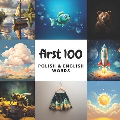 First 100 Polish & English Words - Aisling Heidary,Ali Heidary - cover