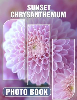Sunset Chrysanthemum Photo Book: Vibrant Floral Imagery Featuring 40 Stunning Sunset-Inspired Chrysanthemums For Art Lovers - Sally Bender - cover