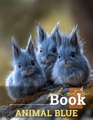 Animal Blue Photo Book: Explore Vibrant Shades Of Wildlife Through 40 Stunning Visuals For Nature Lovers - Niamh Irwin - cover