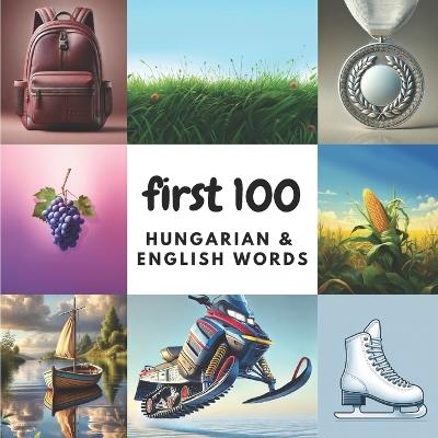 First 100 Hungarian & English Words - Aisling Heidary,Ali Heidary - cover
