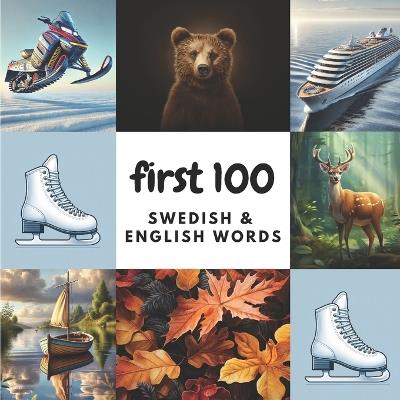 First 100 Swedish & English Words - Aisling Heidary,Ali Heidary - cover