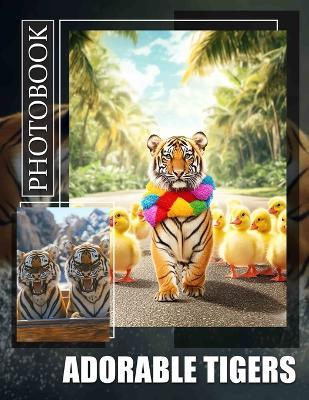Adorable Tigers Photo Book: Captivating Collection Of 40 Stunning Tiger Images For Wildlife Lovers And Enthusiasts - Lawson Carey - cover