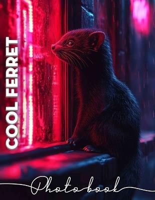 Cool Ferret Photo Book: Collection Featuring 40 Unique Images Of Playful Ferrets For Animal Lovers - Jaydon Palmer - cover