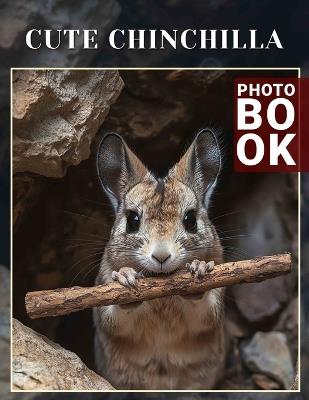 Cute Chinchilla Photo Book: Captivating Collection Of 40 Adorable Chinchilla Images For Animal Lovers And Enthusiasts - Saul Matthams - cover