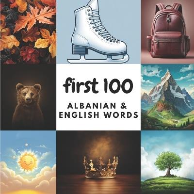 First 100 Albanian & English Words - Aisling Heidary,Ali Heidary - cover