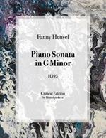 Fanny Hensel: Piano Sonata in G Minor