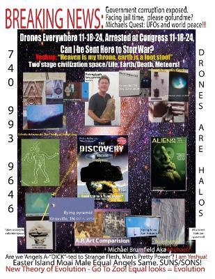 Drones Everywhere 11-18-24, Arrested at Congress 11-18-24, Can I be Sent Here to Stop War? - Michael Brumfield - cover