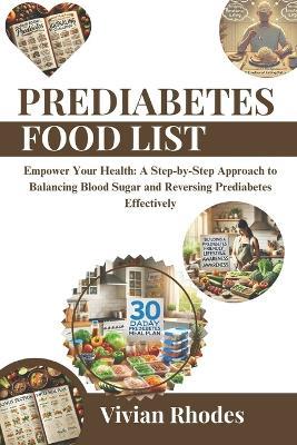 Prediabetes food list: Empower Your Health: A Step-by-Step Approach to Balancing Blood Sugar and Reversing Prediabetes Effectively - Vivian Rhodes - cover