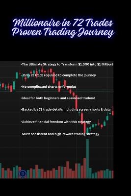 Millionaire in 72 Trades: Proven Trading Journey: A Real-Life Trading Strategy with Screenshots, Trade Details, and Insights - Chandan Das - cover
