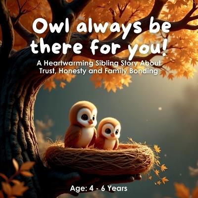 Owl always be there for you!: A Heartwarming Sibling Story About Trust, Honesty and Family Bonding - Kc Press - cover