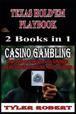 Texas Hold'em Playbook Casino Gambling 2 Books in 1