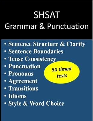 SHSAT Grammar & Punctuation - K Jonathan - cover