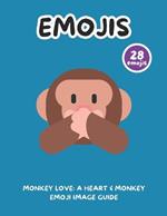 Monkey Love: A Heart & Monkey Emoji Image Guide